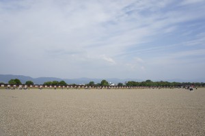 太極殿前の広場